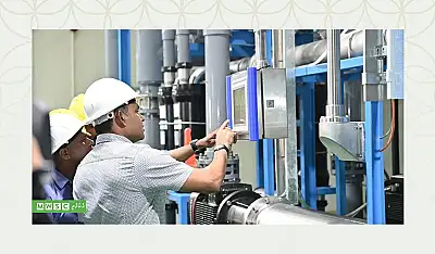 The Vice President Fisal Naseem Inaugurates new RO Plant